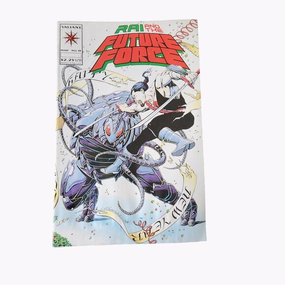 Valiant Rai And The Future Force #19 1994 Comic Book Collector Bagged Boarded - Picture 1 of 2